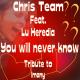 Chris Team feat. Lu Heredia - You Will Never Know (Dance Remix Radio Karaoke Version)