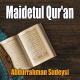 Abdul Rahman Al Soudais - Sourate  Az-Zalzalah