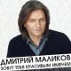 Дмитрий Маликов - улетай, лети