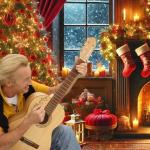 poster Als die Welt verloren, Christus ward geboren Frohe Weihnachten
