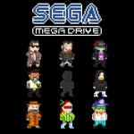 poster SEGA MEGA DRIVE SEGA MEGA DRIVE